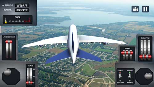 飞机城市飞行模拟器免费版